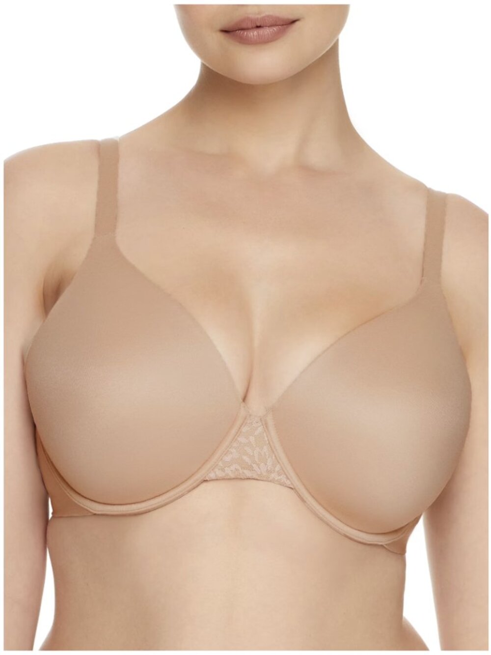 Bali One Smooth U Ultra Light Underwire Bra DF3468 Almond 38C NWOT
